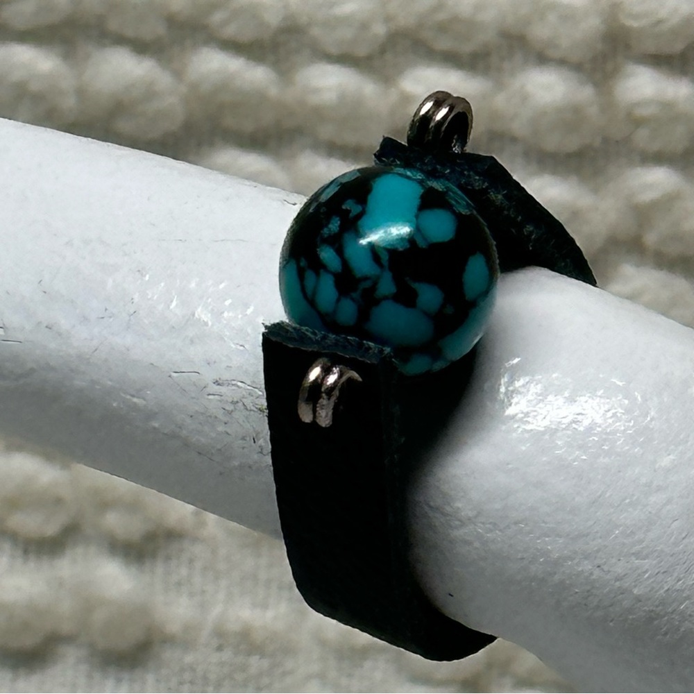 Handmade Leather Ring